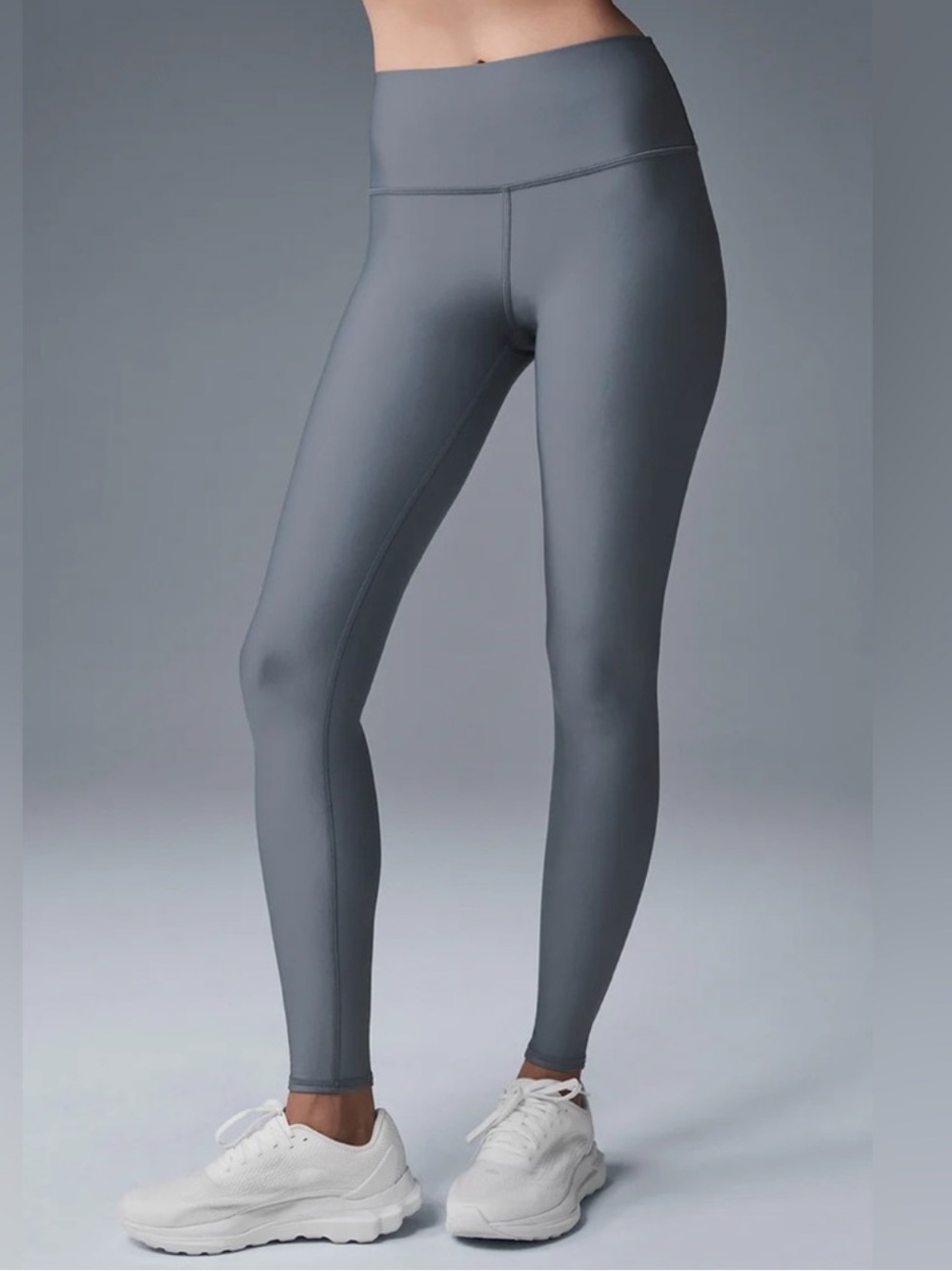 Alo Yoga Winter Warm High Waisted Legging in Steel Grey size Small